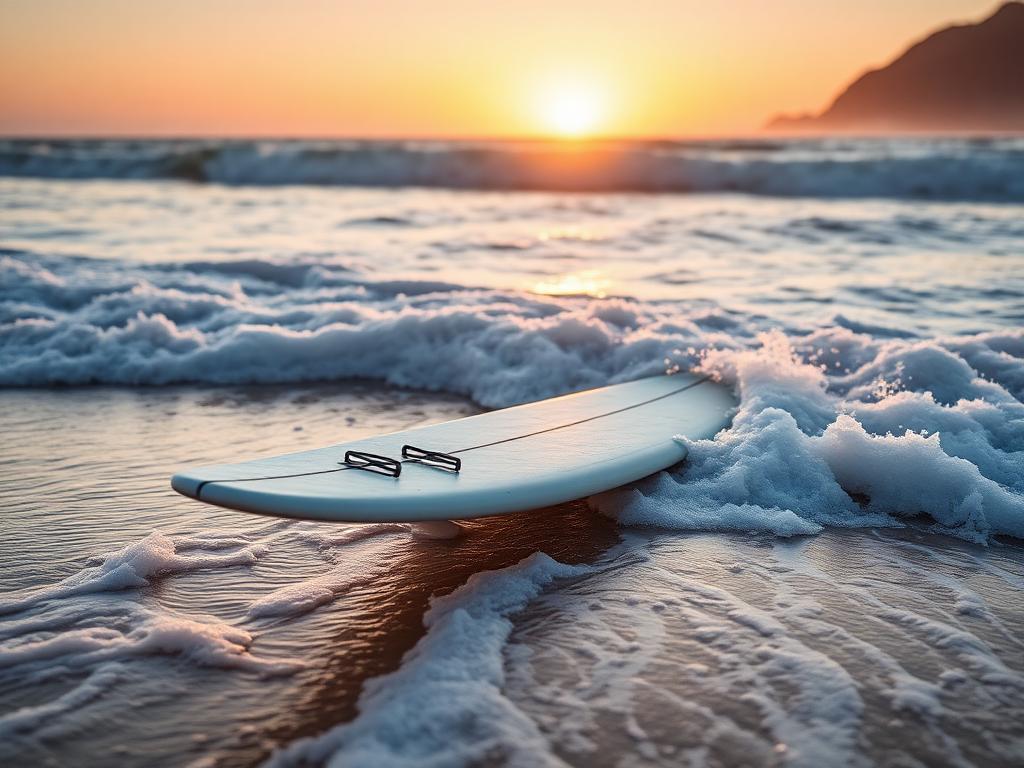 Shortboard 6'2" + leash